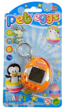 Електронна гра LEAN Toys Тамагочі – звірятко Помаранчевий 12682 (5905214977207)