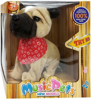 Piesek LEAN Toys szczeka oraz rusza ogonem 3983 (5902808159773)