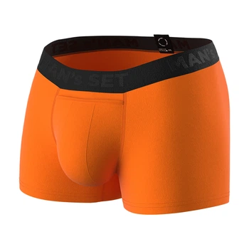 Чоловічі анатомічні боксери Anatomic Classic w/fly Plus, Black Series, помаранчевий 6XL CPS100-21