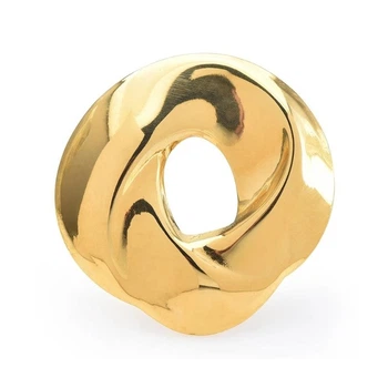 Брошь BROCHE бижутерия Модерн Круг золотистая BRBF113990