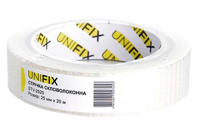 Лента стеклотканевая Unifix 25 мм x 20м (STV-2520)