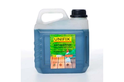 Антисептик грунтовка-пропитка для обработки древесины Unifix 3кг x 1:4 концентрат (951163)