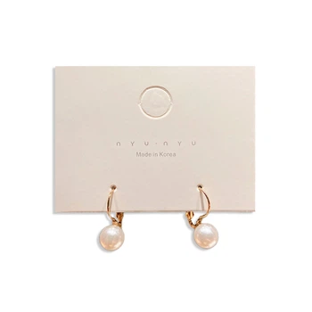 Серьги Pearl Ear Clip (18002) Bioworld