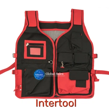 Жилет слюсарно-будівельний Intertool 7 кишень (SP-1001)