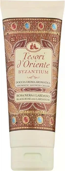 Парфумований крем для душу Tesori d'Oriente Byzantium (Чорна троянда та лабданум), 250 мл
