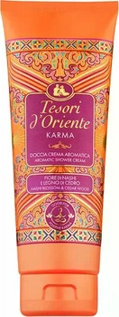 Парфумований крем для душу Tesori d'Oriente Karma (Квітка груші Наші та Кедр), 250 мл