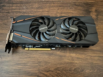Відеокарта GTX 1060 3GB Gigabyte Gaming (GV-N1060G1 GAMING-3GD) Б/У