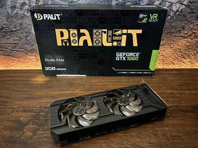 Видеокарта GTX 1060 3GB Palit Dual GDDR5 (NE51060015F9-1061D) Б\У - Б/У