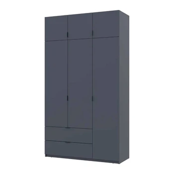 Шкаф для одежды Doros Лукас Графит 3ДСП 135х50х240 DRS-011654 (80737801)
