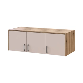 Антресоль Doros Ронді Дуб Артизан/Кашемір 3 ДСП 121х52х41 DRS-011602 (80737823)