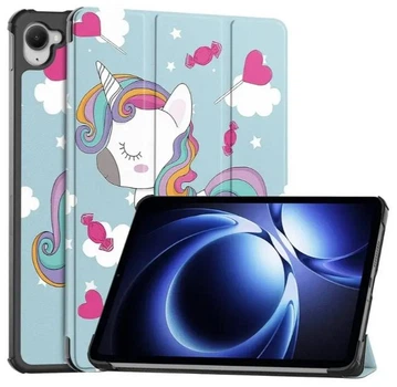 Чехол Crazy Horse на Xiaomi Pad Mini (8.8") / чехол для планшета с функцией подставки / pony