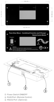 Panel sterowania Volt Polska z wyświetlaczem LCD do Power Sinus (3SSPPILOT1) Panel sterowania Volt Polska z wyświetlaczem LCD do Power Sinus (3SSPPILOT1)