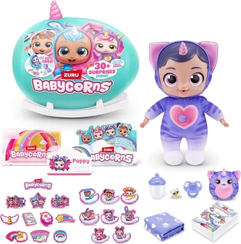 Интерактивная игрушка-сюрприз Babycorns Large Kitten Кукла Котенок by ZURU (92108E)