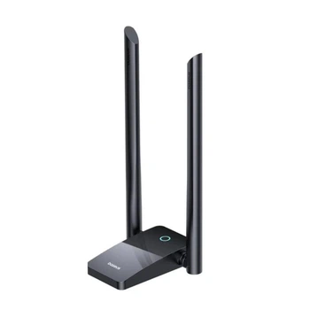 Wi‑Fi адаптер Baseus FastJoy 1800 Мбіт/с з зовнішньою антеною чорний (G932172661892)