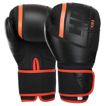 Перчатки боксерские Hard Touch BO-4250 12 унций Черно-оранжевый