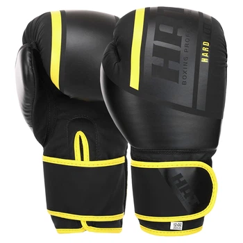 Перчатки боксерские Hard Touch BO-4250 14 унций Черно-желтый