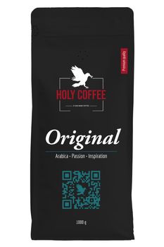 Кава натуральна смажена в зернах Holy Coffee Original 1 кг
