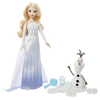 Ігровий набір Disney Frozen Ельза та Олафом Ліпимо сніжки Крижане серце HYH10