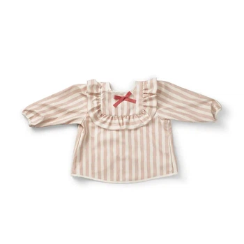 Нагрудник для годування з довгим рукавом Elodie Details Longsleeved Baby Bib, Candy Stripes