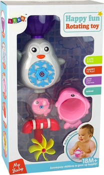 Zabawka do kąpieli LEAN Toys Pingwinek 15203 (5905515355889)