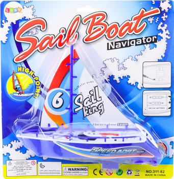 Водна іграшка LEAN Toys Човен синій 18692 (5905991019022)
