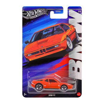 Тематическая Машинка Hot Wheels BMW M1 BMW 1:64 JBY59 Orange