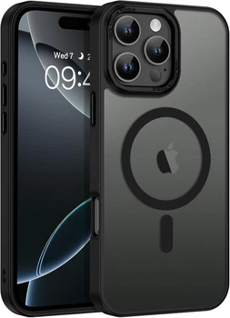 Чохол Wave Premium Matte Insane Guard case with MagSafe (TPU+PC) для Apple iPhone 16 Pro Max 6.9" Black