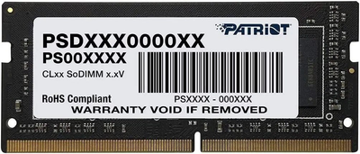 Pamięć RAM Patriot DDR4-3200 32768MB PC4-25600 (7D4A32AB90K00800PT)