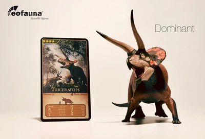Динозавр трицератопс Triceratops Dominat EoFauna 00706