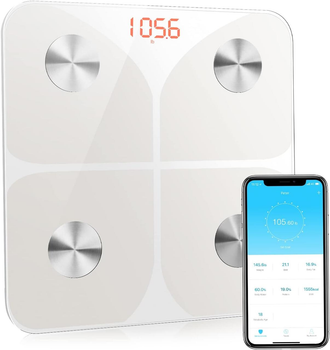 Смарт весы Foryond FG263LB управление через Bluetooth с приложением максимум 150 кг