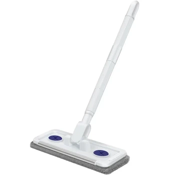 Щетка для мытья полов и окон 25 см с насадкой 17×9 см