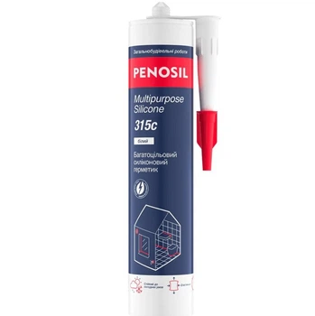 Силиконовый герметик Penosil Multipurpose Silicone 315/315c (310 мл) универсальный белый (26383)