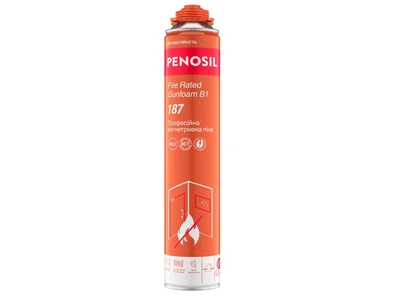Монтажная пена Penosil Premium FireRated Gunfoam (750 мл) огнеупорная (26372)