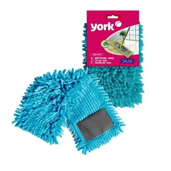 Запасной MOP для швабры YORK SALSA 081310-4 голубая