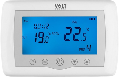 Кімнатний термостат Volt Polska Comfort WT-08 (3ZTERWT08W)