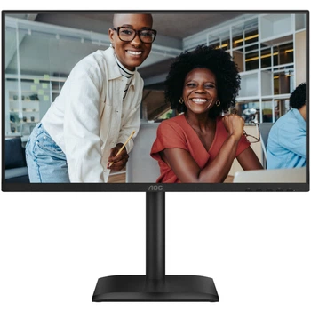 Монітор AOC 24E4U 23.8'' IPS 120Гц HDMI DP USB-hub HAS Pivot колонки Black (24E4U)