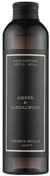 Zapas do dyfuzora Cereria Molla Amber & Sandalwood 200 ml (8424405013472)