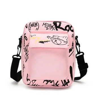 Сумка кросс-боди розовая Pink