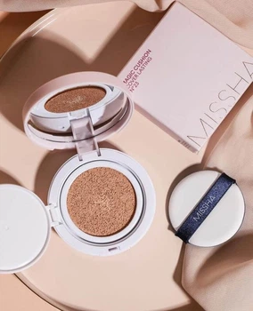 Тональний кушон Missha Magic Cushion Cover Lasting з SPF50+ PA+++, відтінок №23