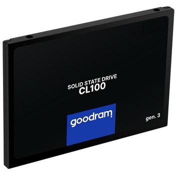 Накопичувач SSD 240GB GOODRAM CL100 GEN.3 2.5" SATAIII 3D TLC (SSDPR-CL100-240-G3) 2.5"