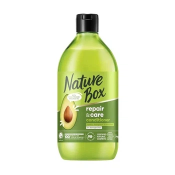 Бальзам Nature Box для восстановления волос и против секущихся кончиков с маслом авокадо холодного прессования 385 мл (9000101216134)