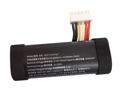 Аккумулятор Батарея для JBL Flip 7 GSP 1S1P-F7A 5000mah 18.15Wh