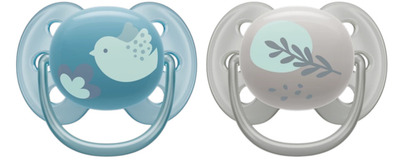 Пустушка ортодонтична Philips AVENT Ultra Soft 6-18м 2 шт SCF091/15 (8720689016889)