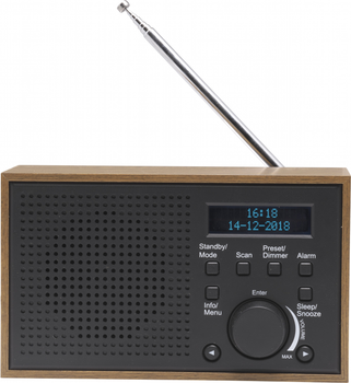 Радіоприймач Denver DAB-46DGR Dark Grey (5706751042843)