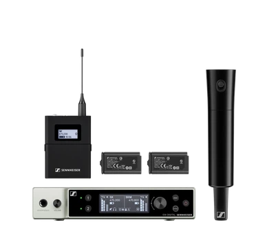 Бездротовий мікрофонний комплект із приймачем та акумуляторами Sennheiser EW-DX SK/SKM-S BASE SET (Q1-9)