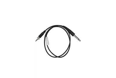 Інструментальний кабель для поясних передавачів DV-Audio CB-1 1 м (MiniJack 3.5 мм – Jack 6.3 мм)