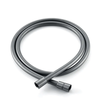 Шланг для душу силіконовий KOER KB-0804-150-07 GRAPHITE 150 см (Колір графіт) (KR4811)