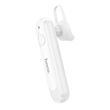 Беспроводная Bluetooth гарнитура HOCO E63 Diamond business BT headset |Bluetooth 5.0, до 6 часов работы, 70 мАч, в правое или левое ухо, для звонков, работы, во время вождения, прослушивания музыки, со встроенным микрофоном| Белый
