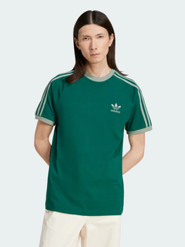 Футболка хлопковая длинная мужская Adidas Originals JN7017 M Зеленая (4067901432169)