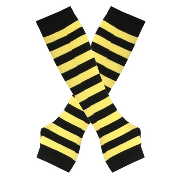 Гетры на руки Home Socks Нарукавники Черно-желтые